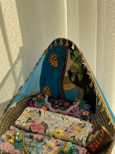 Blue Gift Basket (Empty)