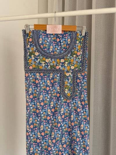 Pastel Blue Tally (Cotton)