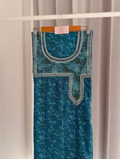 Turquoise Tally (Cotton)