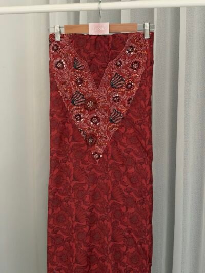 Maroon (High Neck)